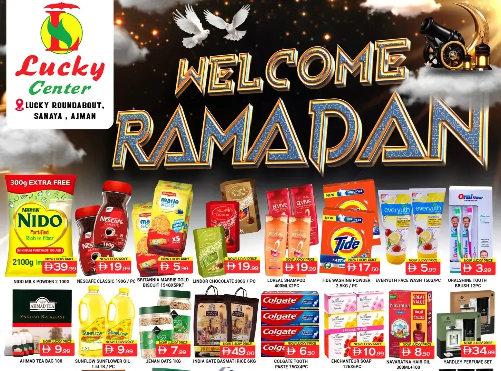 Ramadan Sale 2026 – Grocery & Electronics Offers flyer cover