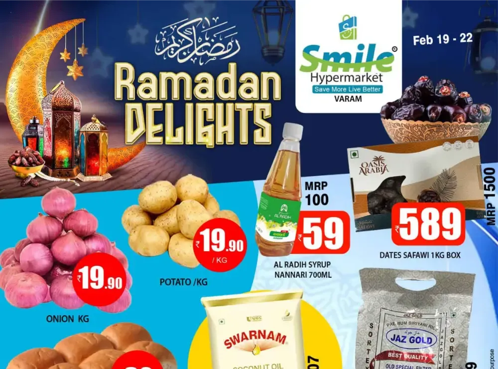 Ramadan Delights & Grocery Offers flyer cover