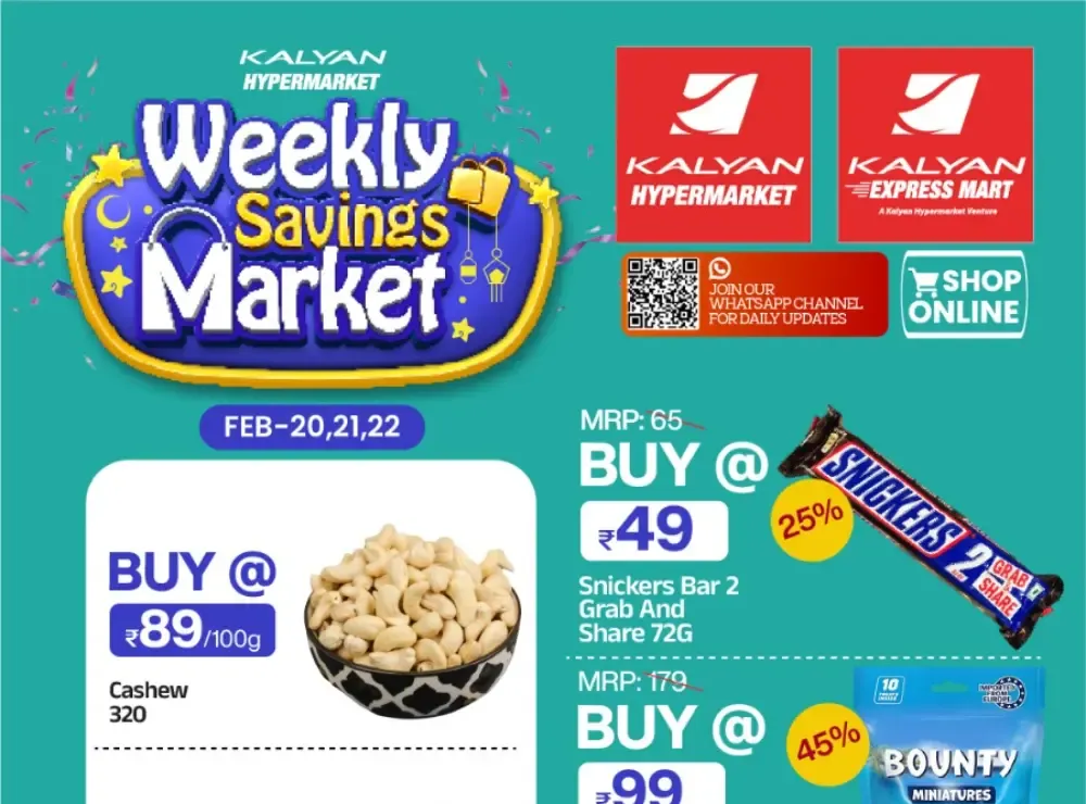 Weekly Savings Market Offers Feb 20-22 flyer cover