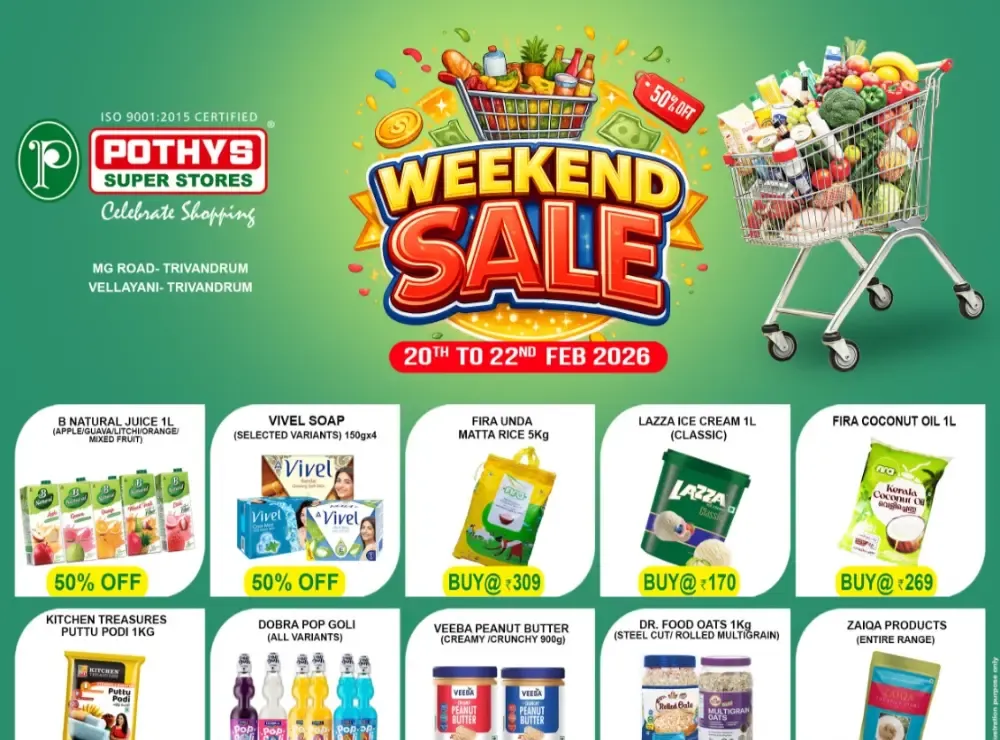Weekend Sale flyer cover