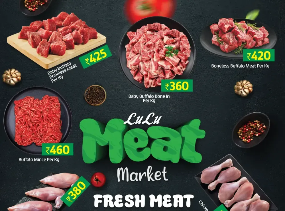 Fresh Meat Offers & Deals flyer cover