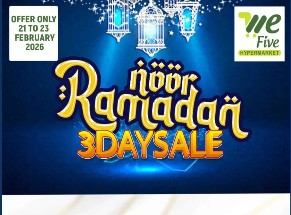 3 Days Sale flyer cover