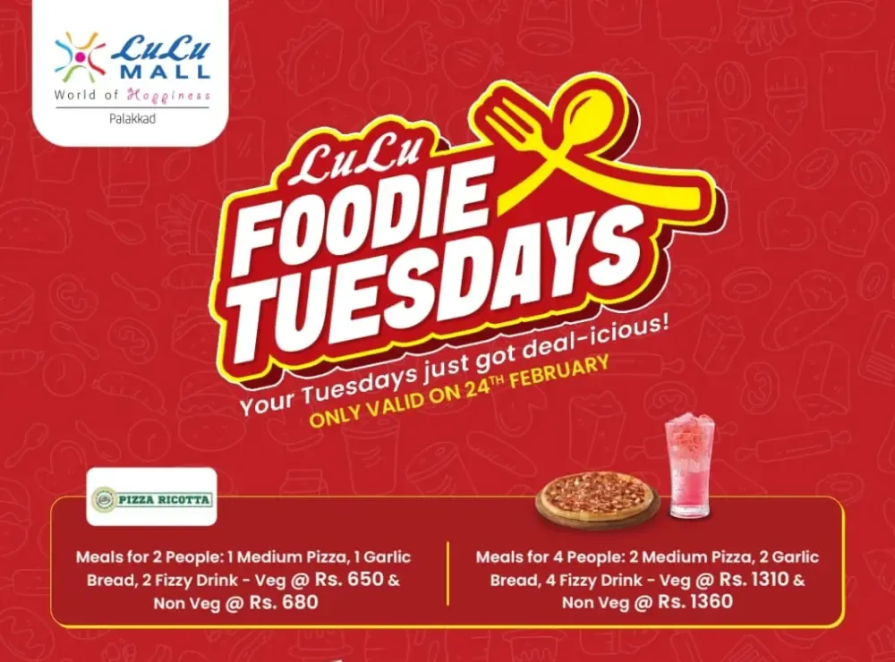 Foodie Tuesday flyer cover