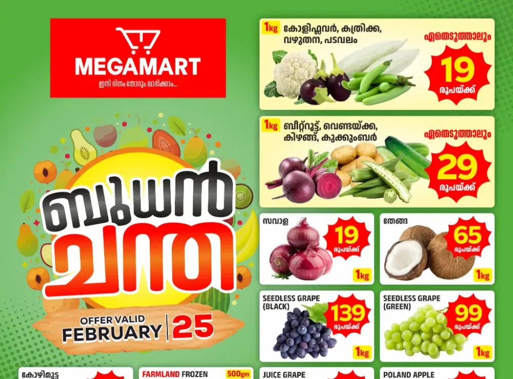 Wednesday offer flyer cover