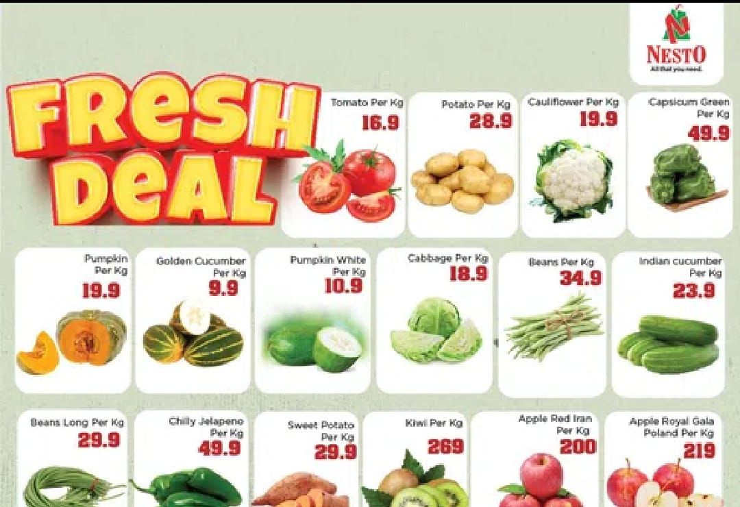 Fresh Vegetable & Fruit Offers flyer cover