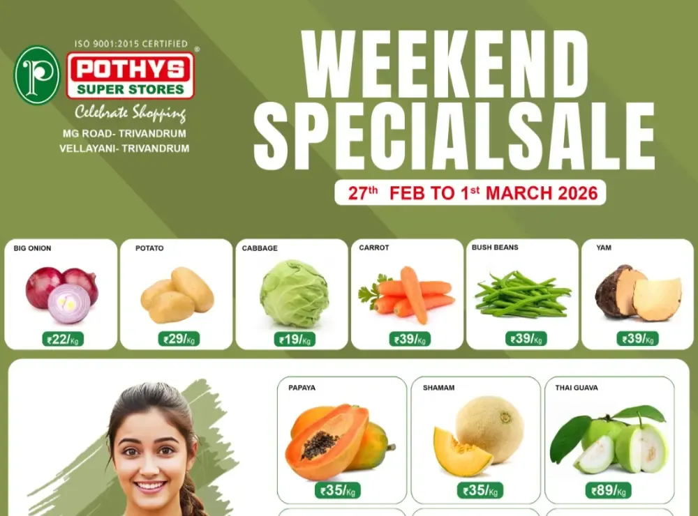 Weekend special flyer cover