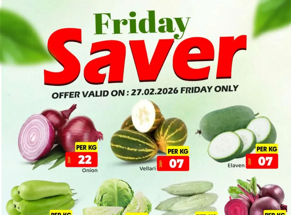 Friday saver flyer cover