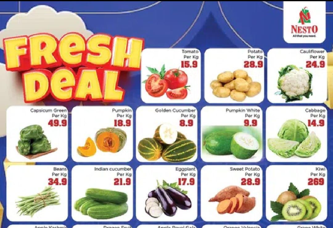 Fresh Vegetable & Fruit Offers flyer cover