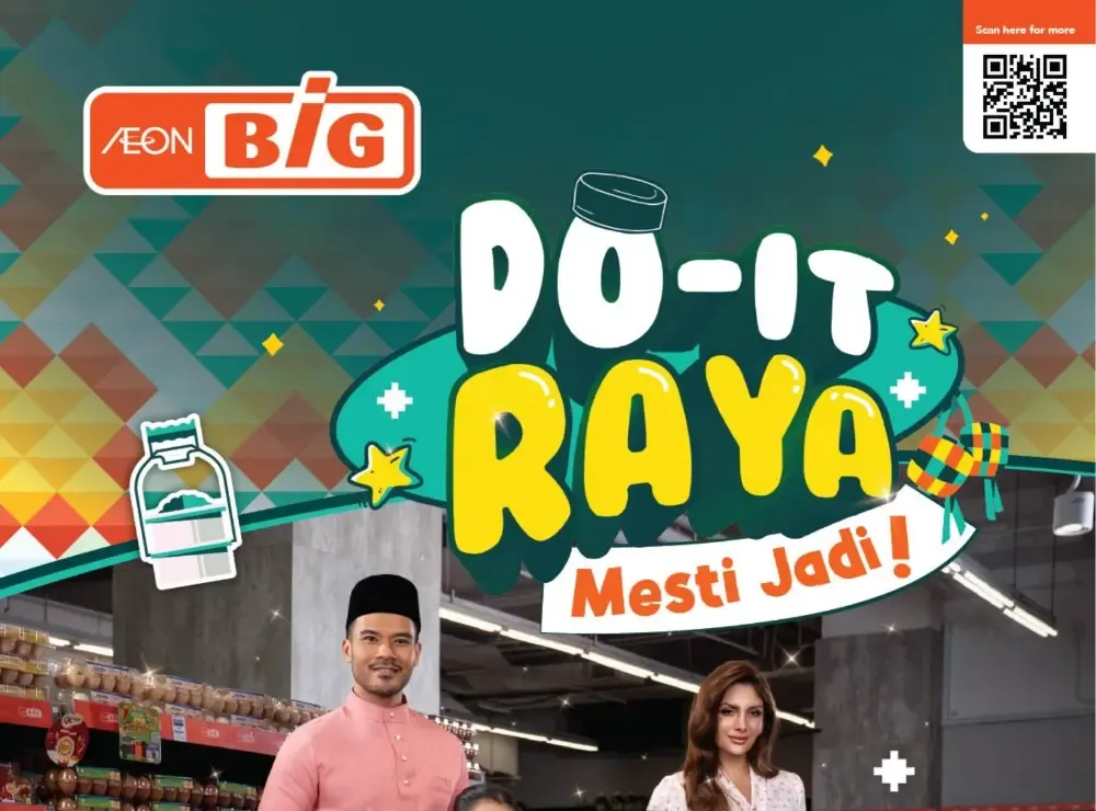 AEON BiG Raya Deals 2026 - Malaysia Ends March 31 flyer cover