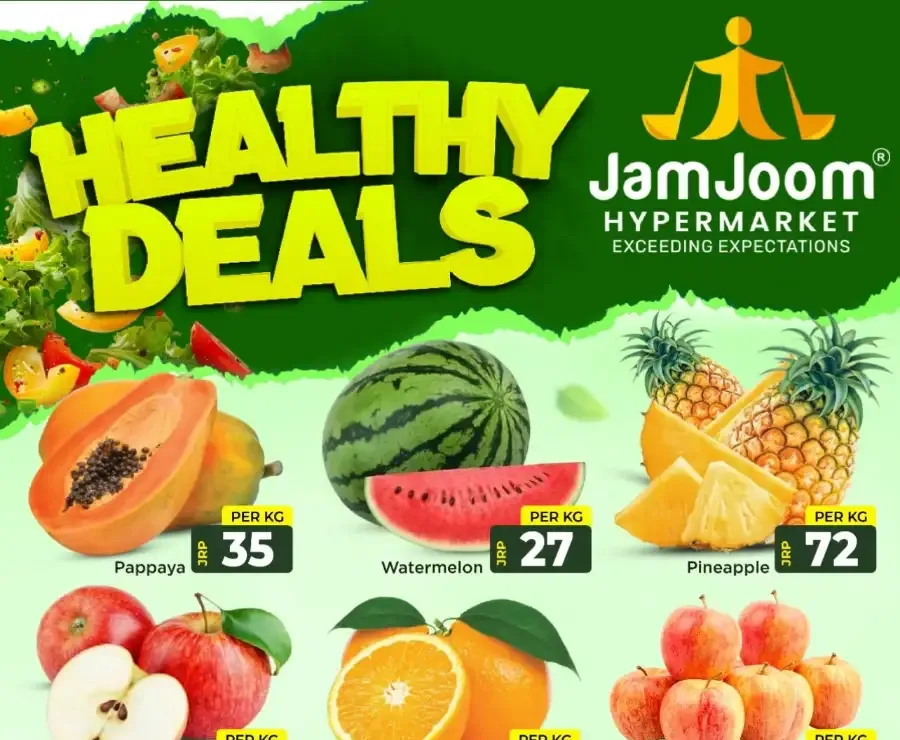 Healthy Deals flyer cover