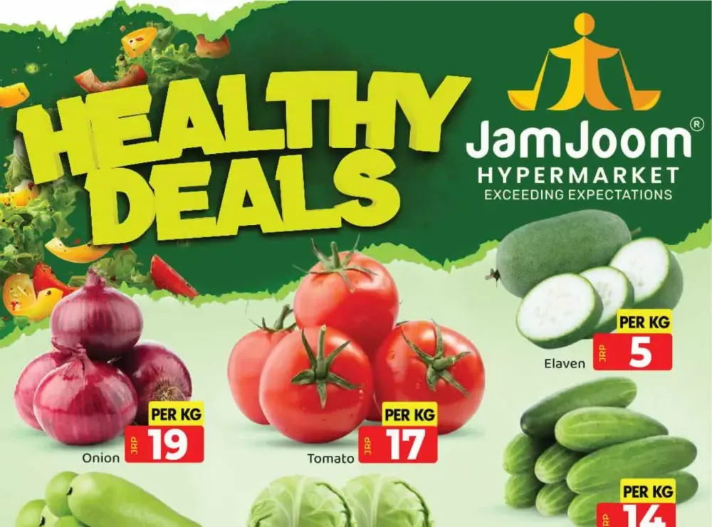Healthy deals flyer cover