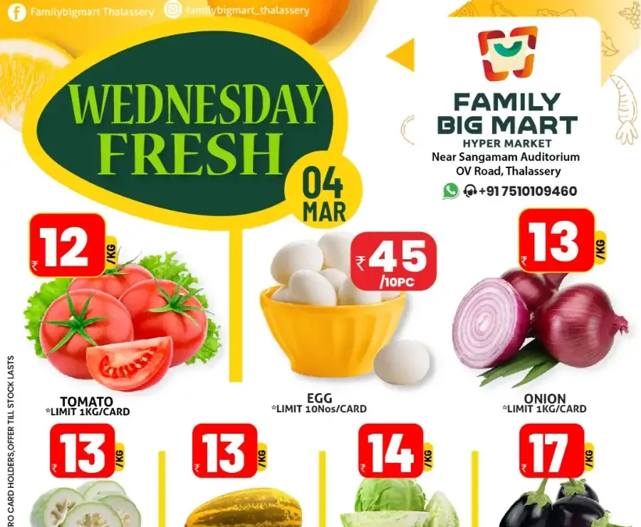 Fresh deals flyer cover