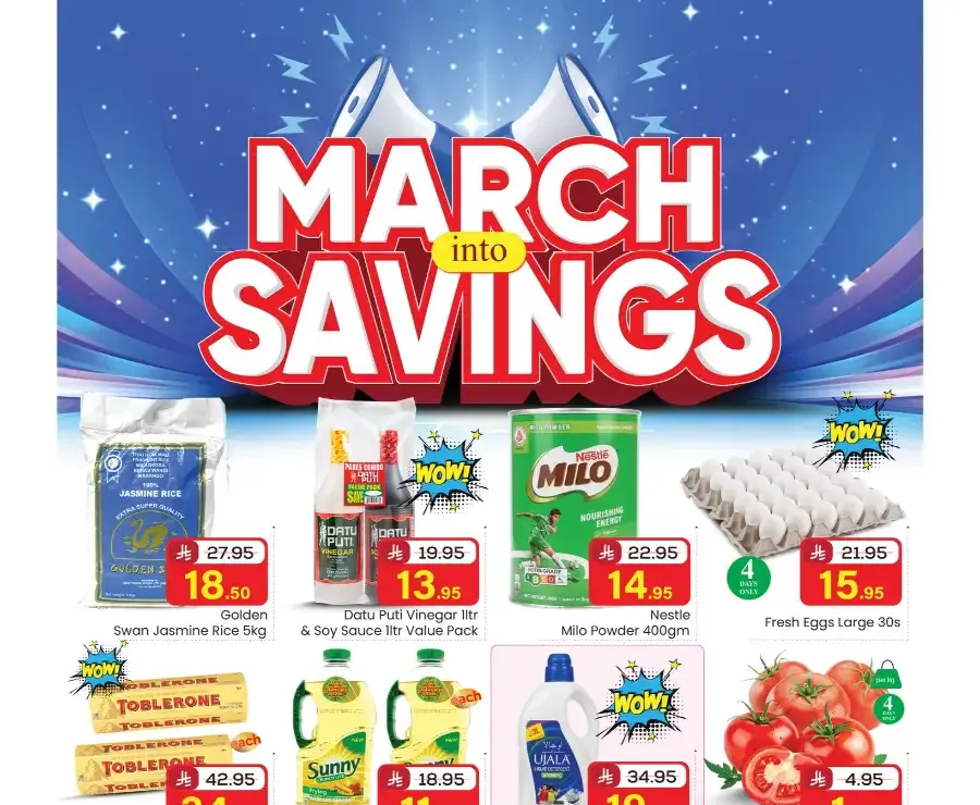 March Into Savings Offers | Elite 10 Hypermarket Riyadh | Valid till March 14 flyer cover