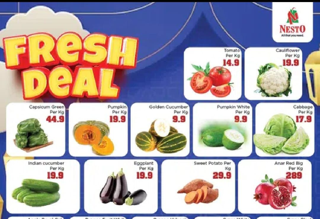 Fresh deals flyer cover