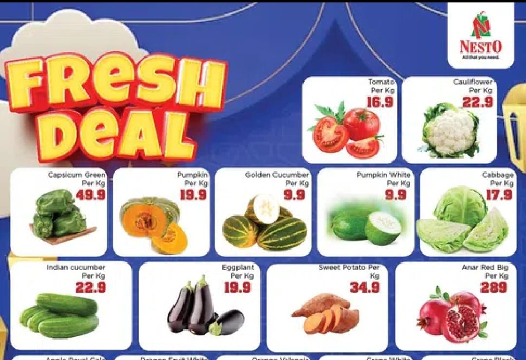 Fresh deals flyer cover