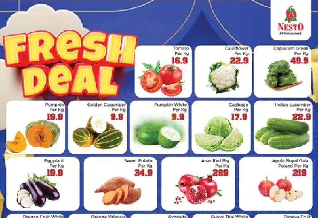 Fresh deals flyer cover