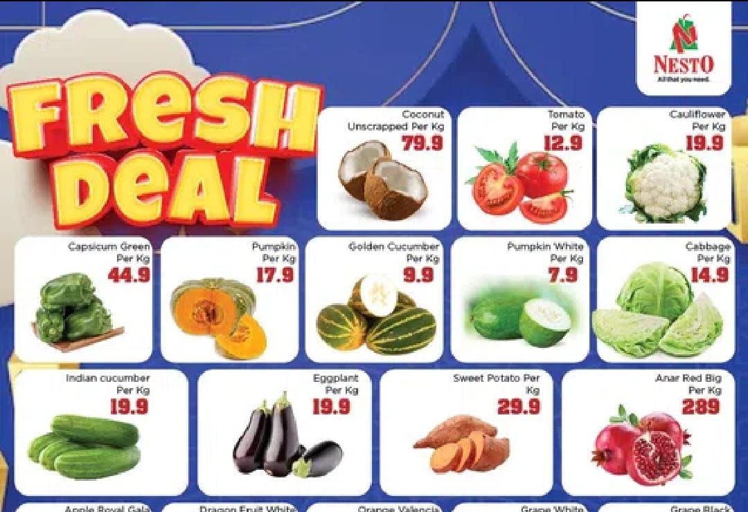 Fresh deals flyer cover