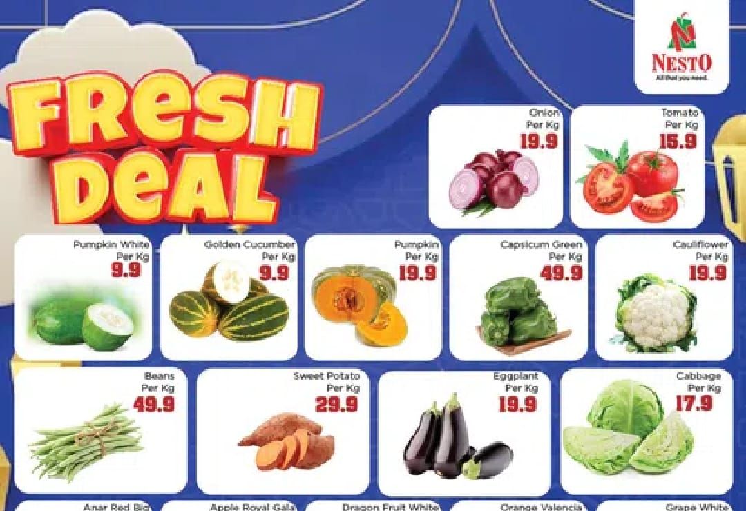 Fresh deals flyer cover