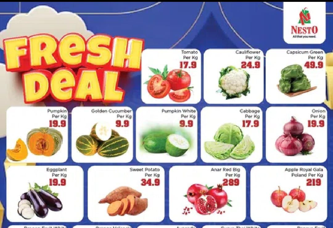 Fresh deals flyer cover