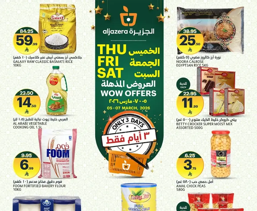 3 Days offer flyer cover