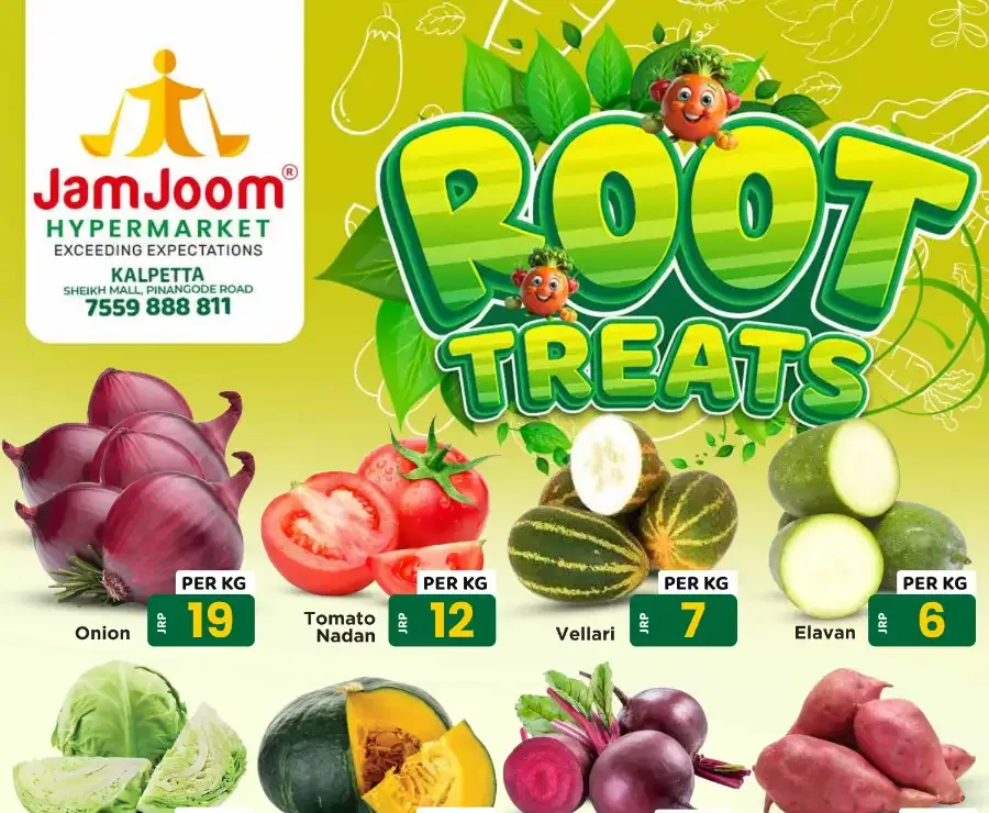 Root treats flyer cover