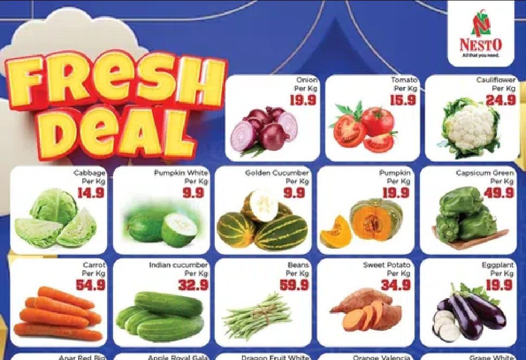Fresh deals flyer cover