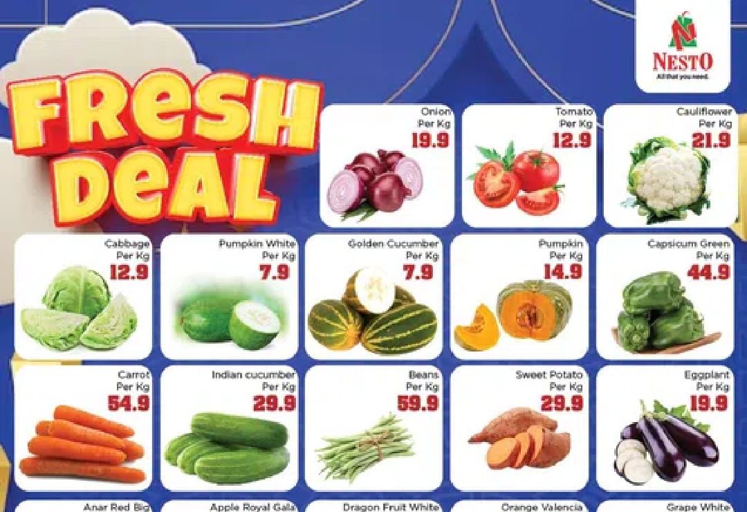 Fresh deals flyer cover
