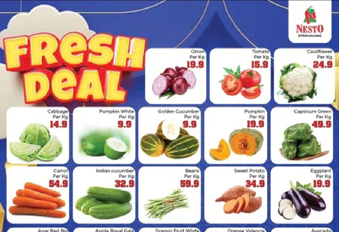 Fresh deals flyer cover