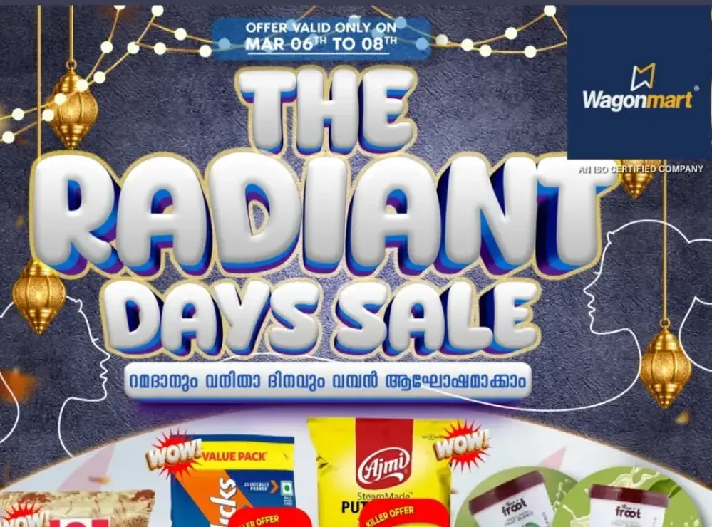 Radiant Days Sale at Wagonmart | Exclusive Offers Valid Till March 8 flyer cover