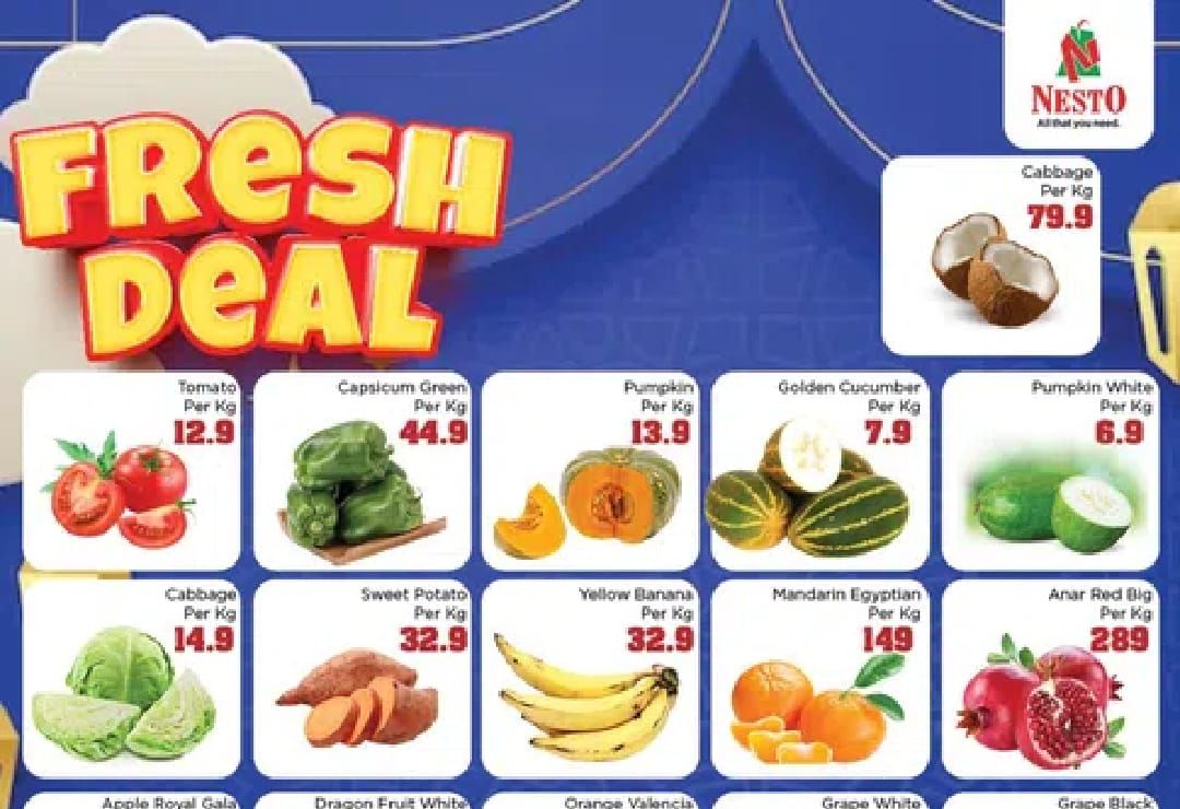 Fresh deals flyer cover