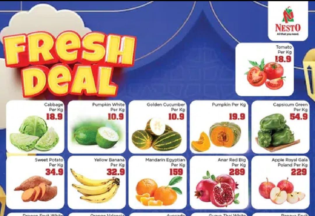 Fresh deals flyer cover