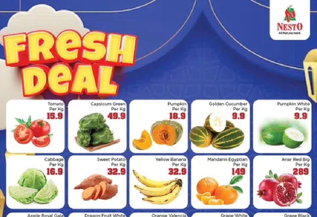 Fresh deals flyer cover