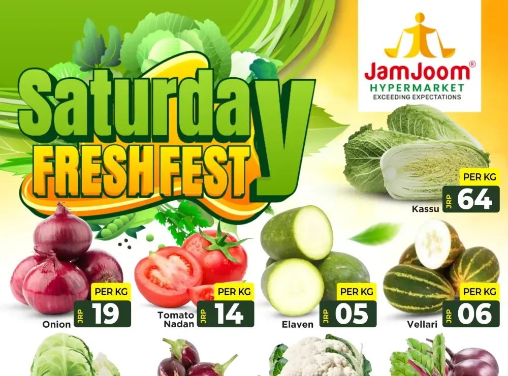 Saturday fresh flyer cover