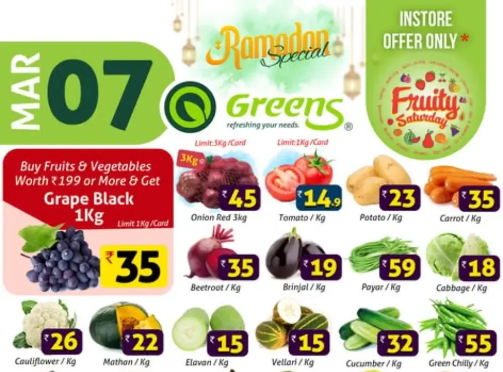 Fresh deals flyer cover