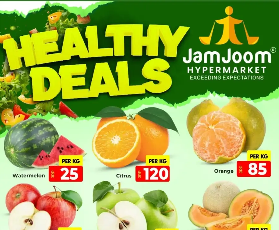 Healthy Deals flyer cover