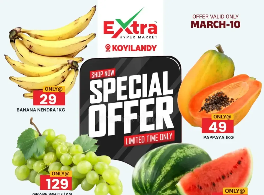 Special offer flyer cover