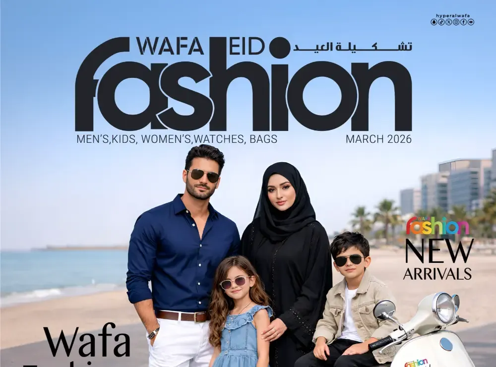 Eid Fashion Trends 2026 | Hyper Al Wafa KSA | Offers End Soon flyer cover