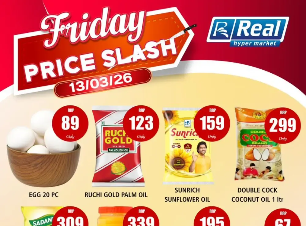 Friday offer flyer cover