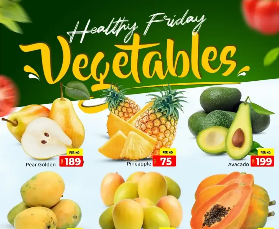 Fresh Vegetable & Fruit Offers flyer cover