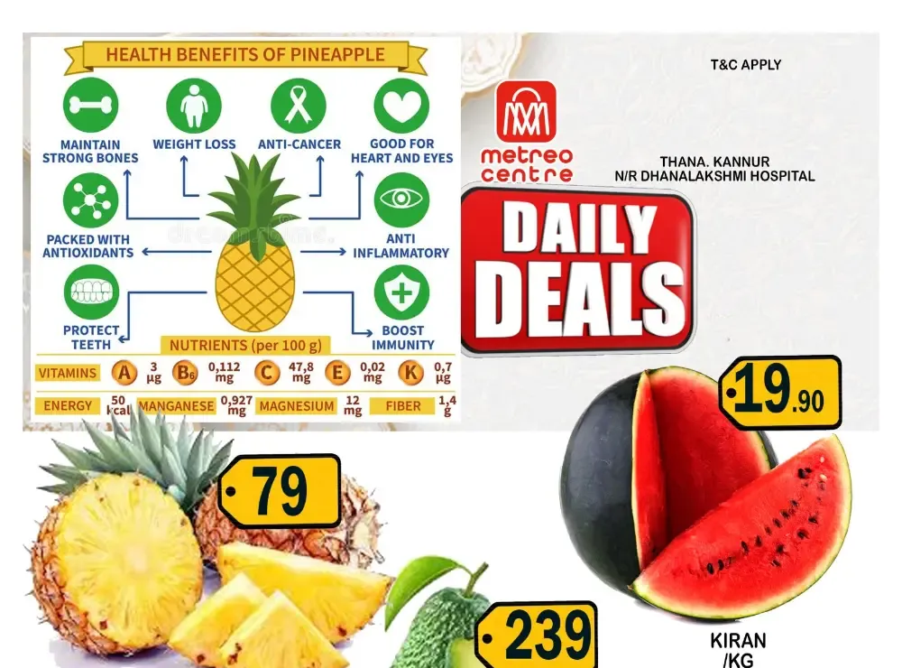 Daily deals flyer cover
