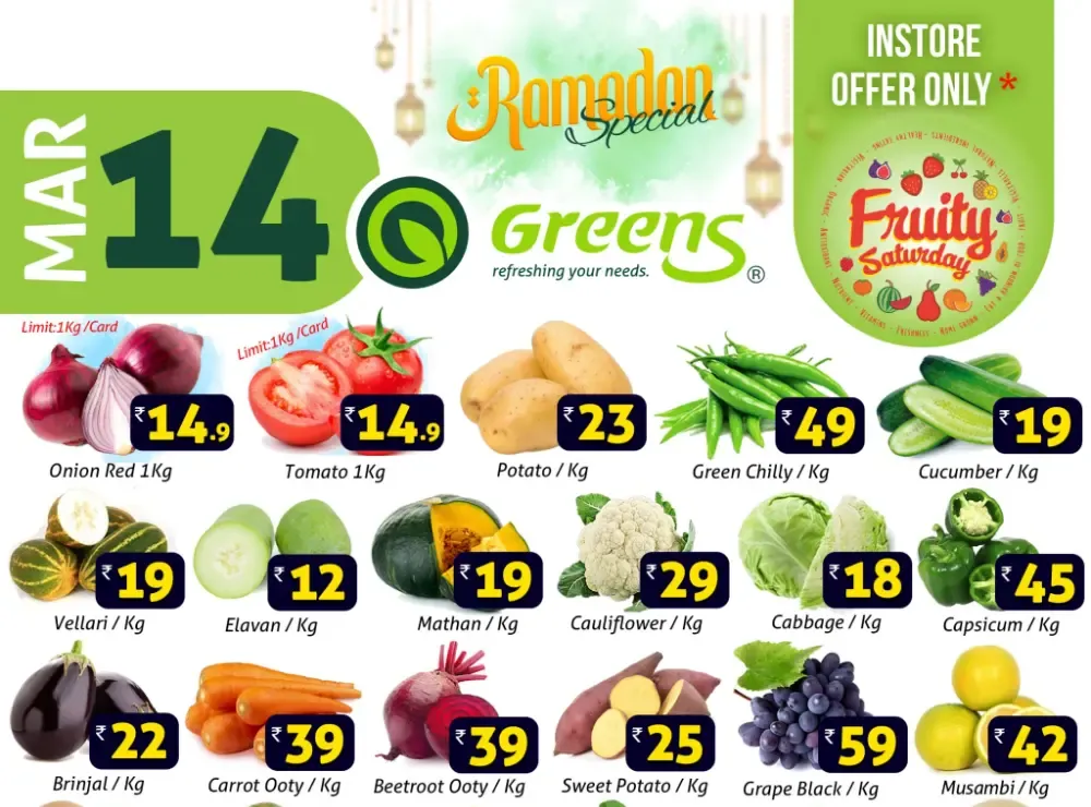 Fresh deals flyer cover