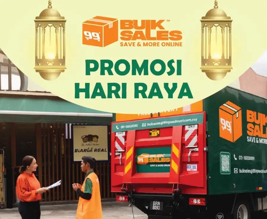 Hari Raya Promo 2026 | 99 Bulk Sales Malaysia | Ends 22 March flyer cover
