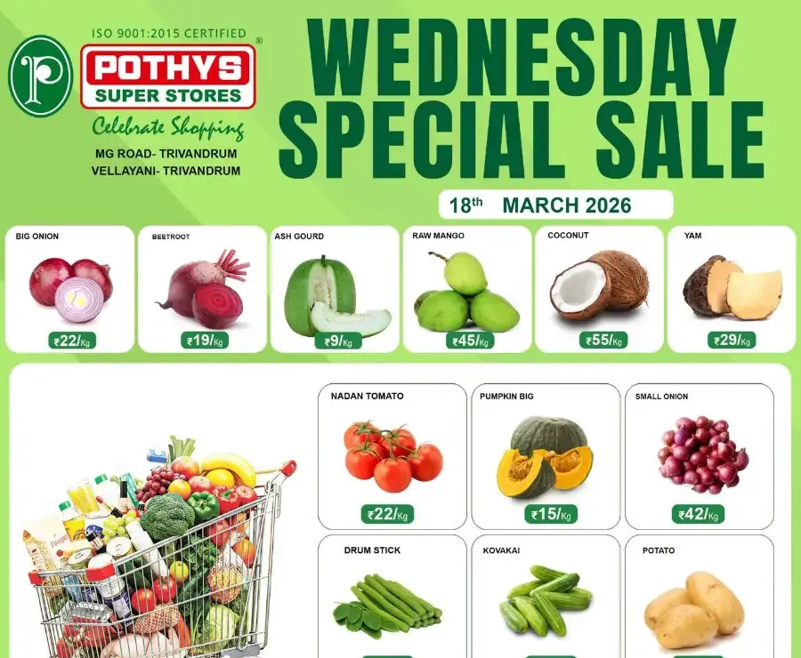 Wednesday special flyer cover