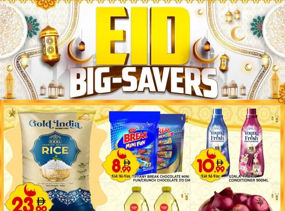 Mohideen Supermarket Dubai Eid Offers | Ends 22 Mar flyer cover