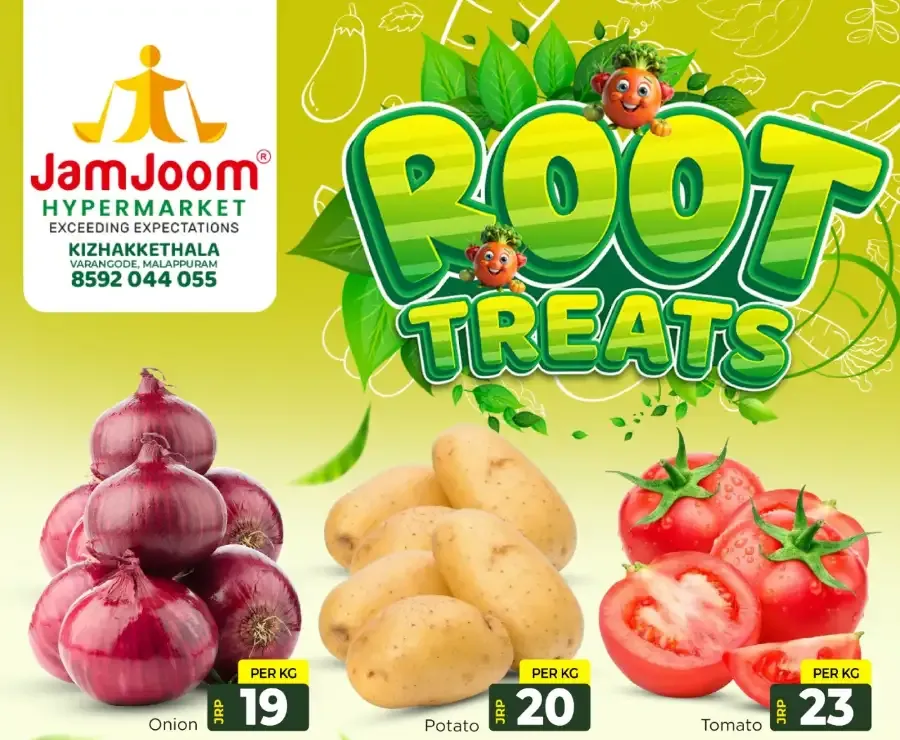Root treats flyer cover