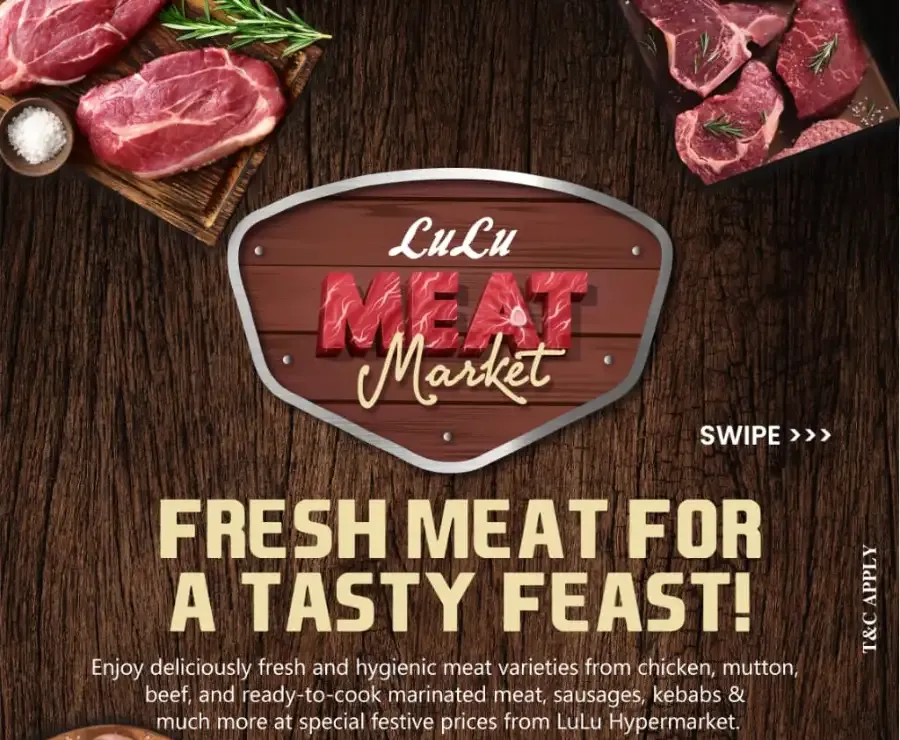 Meat market flyer cover