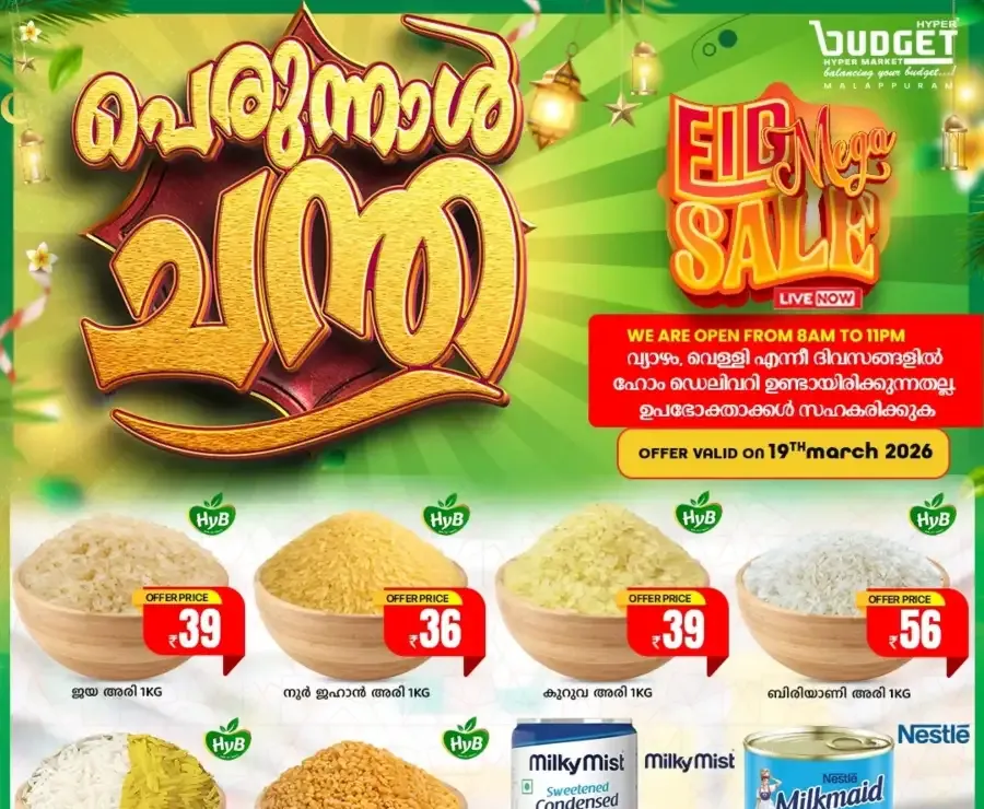 Eid Mega Sale flyer cover