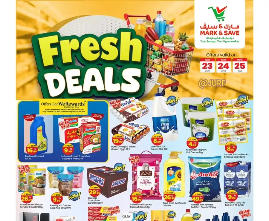 Fresh deals flyer cover