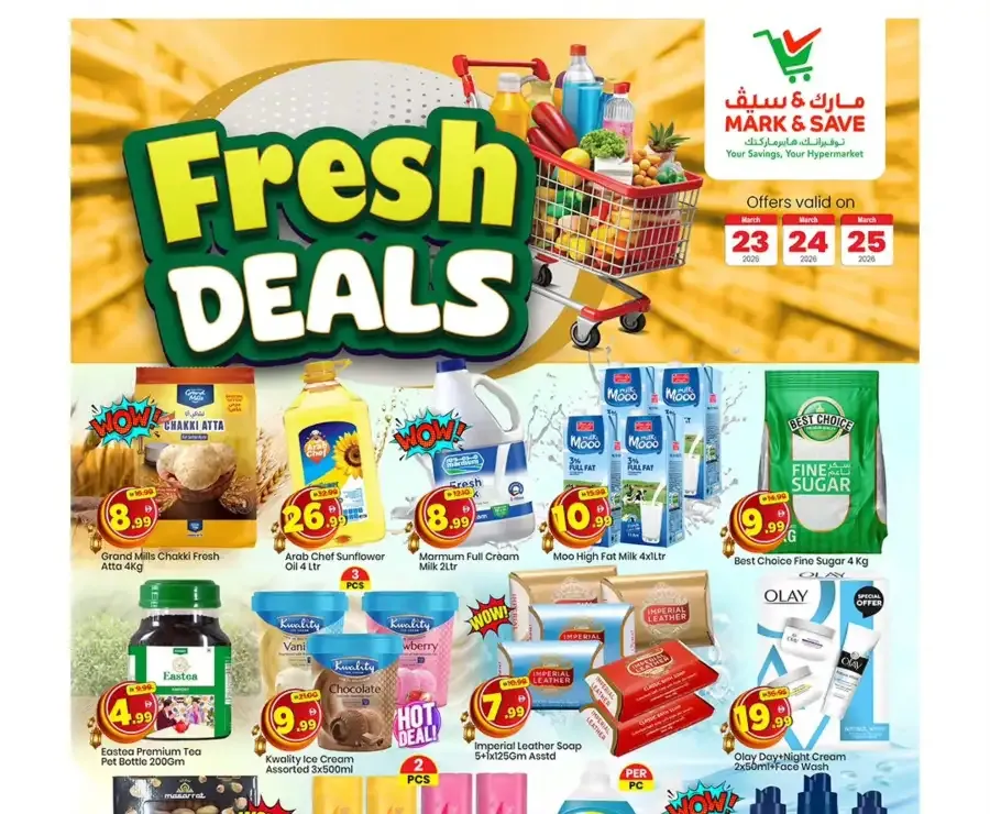 Fresh deals flyer cover