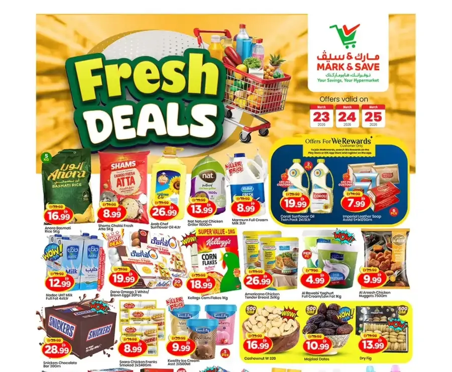 Fresh deals flyer cover